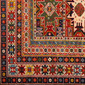 Zentralasien Teppich
